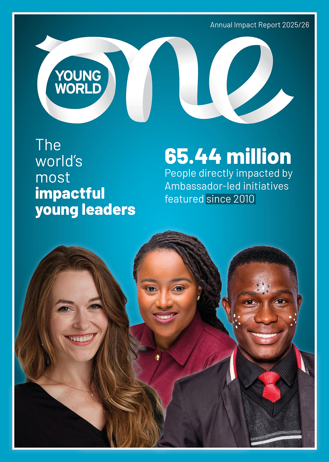 the cover of the impact report 2025/26