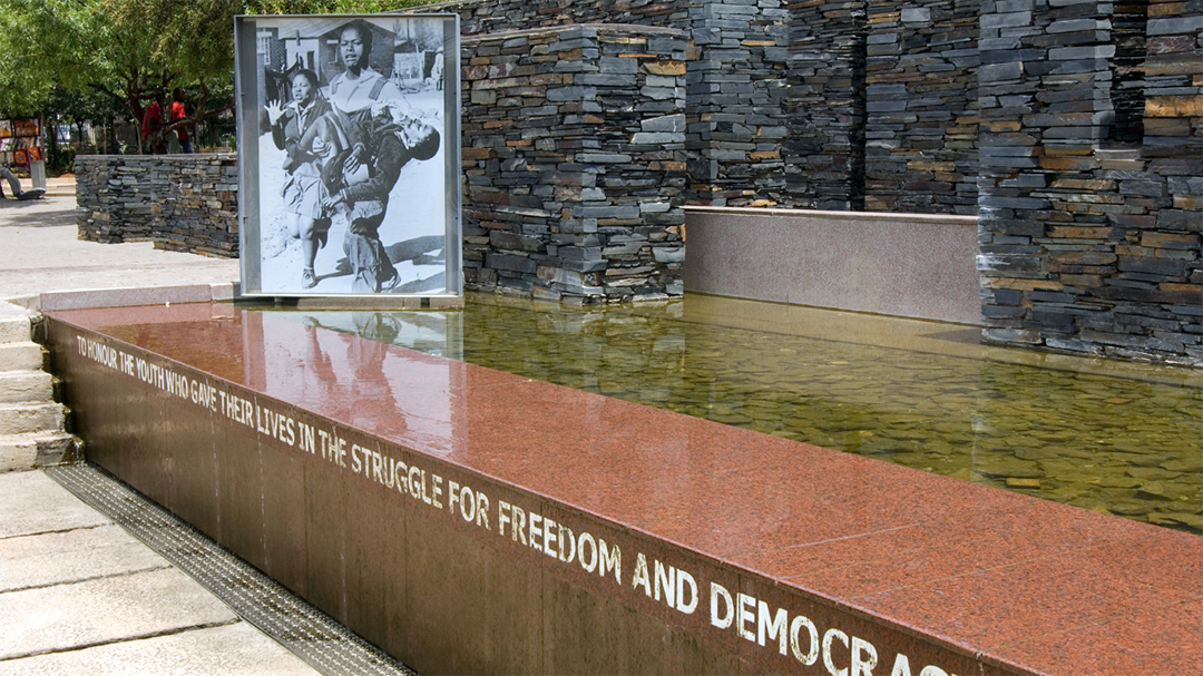 Photo of The Hector Peterson memorial in Soweto. Photo taken by Media Club - Big Media