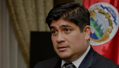 President Carlos Alvarado Quesada