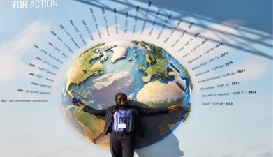 Fatou at COP28 in Dubai