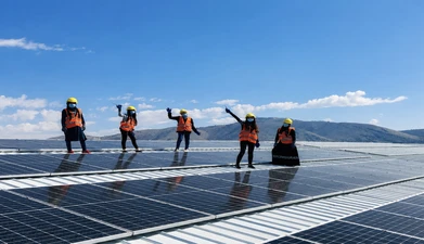 solar power installations