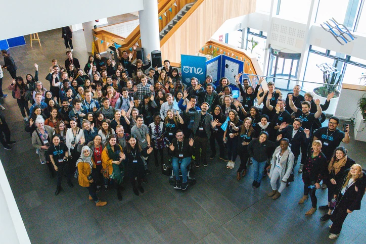 Bath event group photo