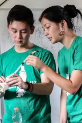 Laís Higashi, Rodrigo Eidy Uemura