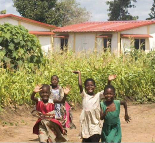 Building sustainable homes in Malawi 