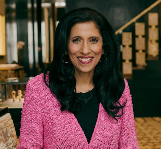 Portrait photo of Leena Nair