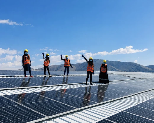 solar power installations 